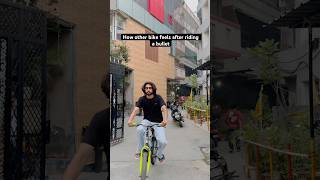 Sari bikes halki lagne lagti hai😂 relatablecontent viralshortsvideos theboys [upl. by Finah]