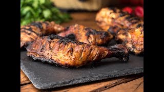 Grilled Jerk Chicken Recipe  CharBroil [upl. by Giff]