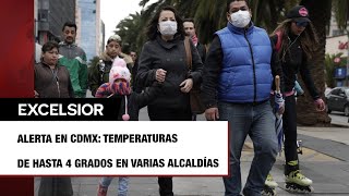 ¡CONGELADOS Clima en CDMX este fin de semana pone en alerta a capitalinos [upl. by Assirol372]