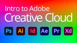 Intro to Adobe Creative Cloud  Jan 2021 [upl. by Aicital]