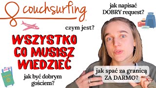 Czym jest COUCHSURFING  Tanie podróże bezpieczeństwo i zasady [upl. by Bergerac]