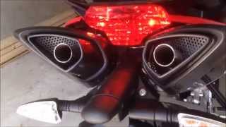 Aprilia Shiver 750 ABS  SOUND and PREVIEW HD [upl. by Yzeerb]