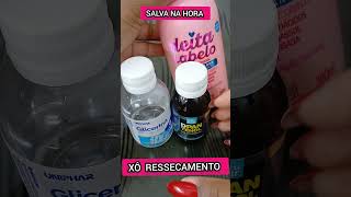 COMO HIDRATAR O CABELO SECO QUEBRADIÇO E POROSOessa resseitinha salva na 1 aplicação [upl. by Hinkel]