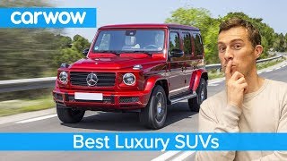 Best Luxury SUVs  carwow Top 10 [upl. by Tnarb]