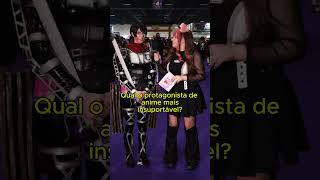 Qual protagonista de anime mais insuportável cosplayer cosplay anime otaku [upl. by Kelleher283]