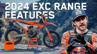 2024 KTM EXC Enduro range – Take a closer look with Mani  KTM [upl. by Rame870]