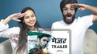 MAJOR Trailer REACTION  Adivi Sesh  Saiee M  Sobhita D  Mahesh Babu  Parbrahm Singh [upl. by Landes]