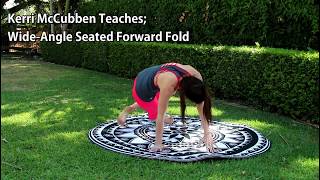 Seated Forward Fold  Upavistha Konasana [upl. by Nedarb]