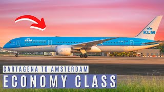 KLM Economy Class 7879 BRUTALLY HONEST Flight Review [upl. by Antipus547]