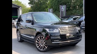 2014 Range Rover Vogue Autobiography 44 SDV8 for sale at George Kingsley Prestige amp Performance [upl. by Ahsienom]