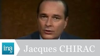 Jacques Chirac quotBattre François Mitterrand au 1er tourquot  Archive INA [upl. by Aleksandr90]