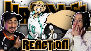 KARASUNO VS SEIJOH 🏐 Haikyuu 2x20 REACTION  quotWiping Outquot [upl. by Nbi115]