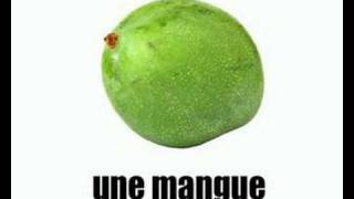 Learn French  Les fruits [upl. by Nogras]