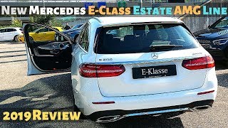 New Mercedes EClass Estate AMG Line 2019 Review Interior Exterior [upl. by Ermentrude]