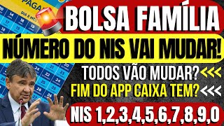 🚨ALERTA BOLSA FAMÍLIA NÚMERO DO NIS DE TODOS OS BENEFICIÁRIOS VAI MUDAR NIS 1234567890 [upl. by Sokin]