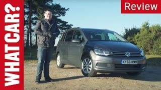 2017 VW Touran review  What Car [upl. by Artsa]