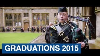 Graduations summer 2015 at the University of Glasgow [upl. by Donny]