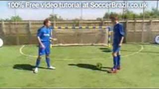 quotBrazilian Soccer Skillsquot Adriano Tutorial How to play footy [upl. by Trude]