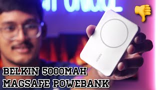 Belkin Quick Charge Magnetic Wireless Power Bank  Unboxing amp Review  Average [upl. by Utir552]