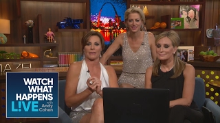 RHONYs Sonja Morgan Dorinda Medley amp Countess Luann React to Girl Code  WWHL [upl. by Nohsid824]