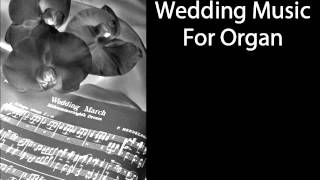 Wedding Music for Organ  Most popular pieces [upl. by Rayham966]