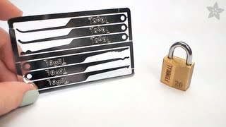 Emergency Lockpick Card  Getting Started [upl. by Astri77]