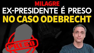 MILAGRE Justiça condena expresidente a 20 anos de prisão no caso da Odebrecht [upl. by Arreyt]