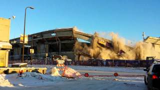 Metrodome Explosion February 23 2014 [upl. by Briana]