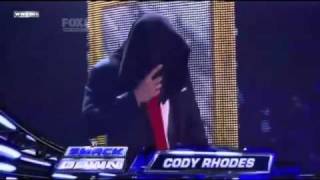 Cody Rhodes New Theme Song UnDashing  WWE SmackDown 3182011 [upl. by Imim]