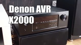 Denon AVR X2000 Receiver review [upl. by Mcknight]