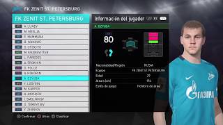 Pes 2018 faces Todas las caras de otros equipos europeos [upl. by Cormier43]