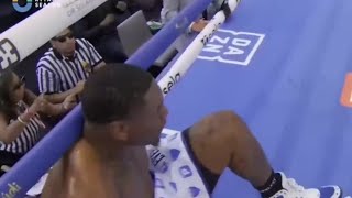 jared anderson get knock diwn 3 times  stopped by martin bakole highlights boxing spence [upl. by Dee Dee]