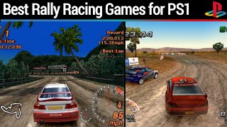 Top 7 Best Rally Racing Games for PS1 [upl. by Mersey]