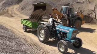 Ford 4000 Schotter Transport Sound [upl. by Longmire]