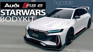 Audi RS6 STARWARS BODYKIT by hycade [upl. by Edialeda]