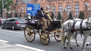 27ste BRUGSE KOETSENPARADE 15 AUGUSTUS 2017 [upl. by Rysler383]