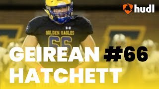 Geirean Hatchett  Ferndale Football  Ultimate Junior Highlights [upl. by Orelie]