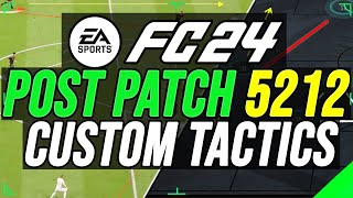 META 5212 POST PATCH CUSTOM TACTICS amp FORMATION GUIDE  EA FC 24 [upl. by Anwahsat]