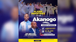 🔴LIVE  AKANOGO BY ALARM MINISTRIES WITH PASTOR BEN amp PASTOR NTAMAHIZI  25022024 [upl. by Erdnaed441]