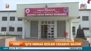 Silivri Cezaevi ilk kez A Haber’de  A Haber [upl. by Nosiddam]