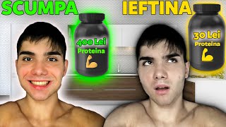 PROTEINA IEFTINA VS PROTEINA SCUMPA [upl. by Hgieleak]