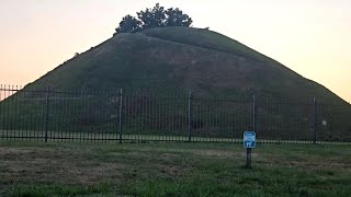 The Grave Creek Mound In Moundsville WV [upl. by Adnilre]