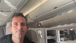 Business Class with Iberia from Madrid to Bogota onboard Airbus 350  new seat cover [upl. by Peregrine]