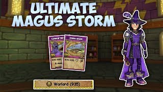 Wizard101 UNSTOPABLE MAGUS STORM  lvl 30 storm pvp [upl. by Haldes]