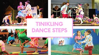 Tinikling Dance Basic Steps  Philippine Folk Dance [upl. by Aurore]