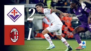 Pulisic equalizes but we fall short in Florence  Fiorentina 21 AC Milan  Highlights Serie A [upl. by Darren559]