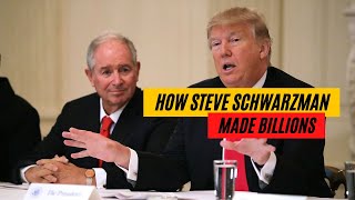 How Stephen Schwarzman BlackStone Group Made Billions [upl. by Gusba65]