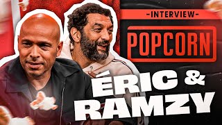 Il y a le cerveau et le pote  Éric et Ramzy dans Popcorn  Interview [upl. by Rotceh]