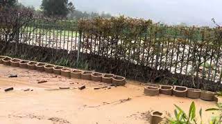 Flooded Franschhoek estate 25 Sept 2023 [upl. by Ruby]