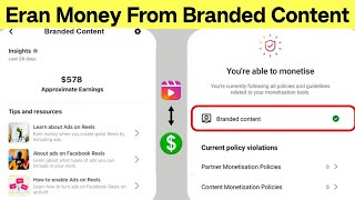 Branded content tool on Instagram  How to Make Money Online [upl. by Nede]